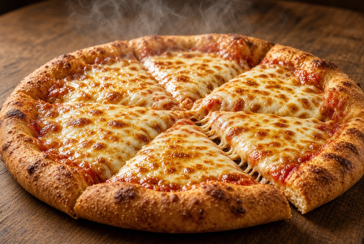 Large cheese pizza for Family Special