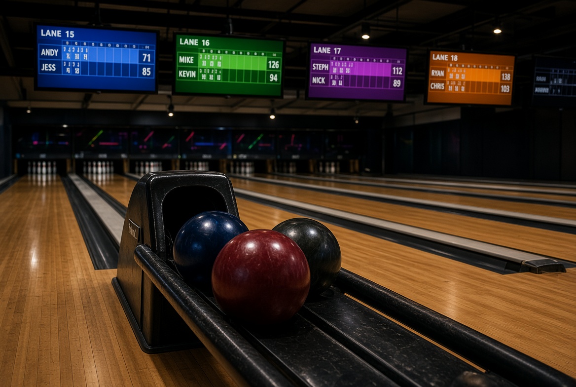 Ball return at the lanes